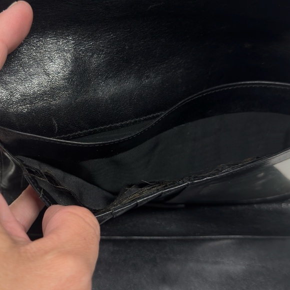 Brahmin Skyler Feline Ombre Croc Melbourne Passport Wallet Wristlet Clutch - Picture 6 of 6